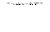 L3 de la Licence de CHIMIE FONDAMENTALE licence/l3... · 2019. 3. 13. · Chapitre 6: Dosage par complexométrie - Réalisation pratique - Indicateurs de complexométrie Chapitre