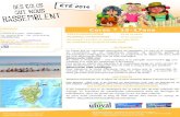 CONTACT: Corse * 15-17ans - F.O.L. 74 · 2014. 5. 21. · deux tables de ping-pong, des espaces au bord de l’eau (accès direct à la mer)… Le reste du séjour se passe en camping