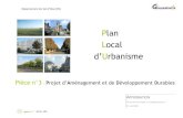 Plan Local - Goussainville · le Schéma directeur de la région Île-de-France (SDRIF), les terrains ont ainsi vocation à rester agricole jusqu’à son éventuelle réalisation.