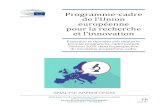 pour la recherche et l’innovation - Europa · 2018. 2. 8. · PCRD Programme-cadre de recherche et développement TIC Technologies de l’infomation et de la communication VAE Valeur