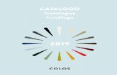 COLOS /catálogo · 2019. 12. 16. · /catálogo 2019 Cerantola s.p.a. Via Giorgione, 2 - 31037 Ramon di Loria (TV) ITALY Tel. + 39 0423 755 013 r.a. - Fax + 39 0423 755 152 / info@colos.it