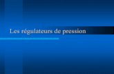Les régulateurs de pressionchaudfroidclim.free.fr/pdf/cours_fr/regulation/regpr.pdf · 2003. 9. 23. · zLes régulateurs de pression de condensation sont utilisées pour le maintien