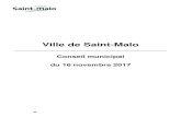 Ville de Saint-Malo...Avenant n° 1 au contrat de Délégation de Service Public du Stationnement Payant sur voirie et en enclos de surface M. BENARD 19. Réforme du Stationnement