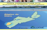 Profil préparé par : Natalie Robichaud et Colette Deveau...inciter la collaboration et la concertation des communautés acadiennes et francophones de la Nouvelle-Écosse vers la
