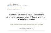 VF3112014-Rapport coût épidémie de dengue en 2012-13 - … · 2017. 11. 29. · Service de Santé Publique Rédigé par ROY Aurore Coût d’une épidémie de dengue en Nouvelle-Calédonie