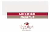 Les mobilités - Université de Poitiers · 2021. 5. 4. · Les mobilités Séle tion faite entre o to re et dé emre pour un départ l’année universitaire suivante (dossier +