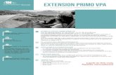 Extension Primo VPA · 2021. 6. 21. · Extension Primo VPA La prise en charge comprend les frais de pièces et de main d’œuvre, suivant le barème constructeur, occasionnés par