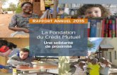 La Fondation du Crédit Mutuel · 2020. 1. 13. · En 2016, la Fondation du Crédit Mutuel a soutenu des dizaines de projets dans des domaines aussi divers que l’insertion, la lecture,