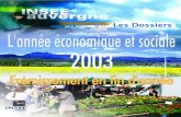 Juin 2004 - N° 11Juin2004 - N° 11...L’Auvergne, région favorable à l’intercommunalité Pour l’année 2003, le solde naturel auvergnat est demeuré stable et déficitaire.