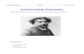Alphonse Daudet - ac-aix-marseille.fr · 2014. 11. 12. · voyages dans le midi pour se soigner. En 1879 il est atteint par une maladie incurable, et il meurt en 1897 à Paris. Il