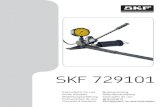 SKF 729101 - RS Components · 2019. 10. 13. · 6 19Portugu. 1. Application. The SKF oil injection kit 729101 B and 729101 E are all used for pressure joints of all sizes and applications,