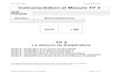 Instrumentation et Mesure TP 2 - univ-lorraine.frdptgeii.iutsd.univ-lorraine.fr/cours/lpsarii/IM/TP/TP2.pdf · 2020. 11. 12. · la valeur ohmique que vous devez obtenir aux 5 points