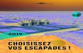CHOISISSEZ VOS ESCAPADES - Epinay Sur Seine · 2021. 5. 25. · agrémenteront cette escapade. À quelques pas du château, entrez dans les écuries du Maréchal de Saxe pour assister