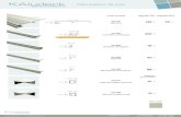 KAludeck liste prix · 2021. 5. 28. · Calculateur de prix KA-101 22mm - 7/8” Planche 139.4mm - 5 7/8” Code produit Régulier (16’) Régulier (prix unitaire) Régulier (ft2)