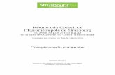 Réunion du Conseil de l’Eurométropole de Strasbourg · 2016. 7. 5. · Résultat de l'exercice : - 2 409 929,68 Adopté 4 Approbation du compte administratif 2015 de l'Eurométropole