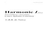 Harmonie I · 2019. 9. 3. · • Quatre règles de base tirées de l'ouvrage «Gradus ad parnassum»de Johan Joseph Fux nous donneront un aperçu de la façon de faire évoluer les
