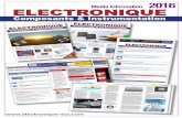 Media Information 2016 ELECTRONIQUE · 2020. 11. 22. · Weekly electronique-eci.com Rate Card valid from January 1st, 2016 Rates can be updated at any timeNewsletters The two weekly