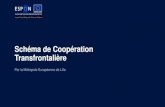 Schéma de Coopération Transfrontalière · 2019. 7. 8. · la mobilité et les transport, la logistique , ... verte et bleue, la santé, les autres services… (schéma de mobilité