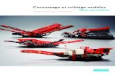 Concassage et criblage mobiles Nos produitssandvikconstruction.webshop.strd.se/ftp/pdf/Product... · 2013. 4. 23. · SANDVIK CONSTRUCTION MOBILE CRUSHERS AND SCREENS LTD HEARTHCOTE