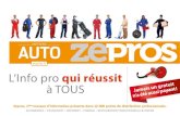 zepros.fr L’Info pro qui réussit · 2016. 4. 15. · Zepros, 1ère marque d’information présente dans 12 000 points de distribution professionnels. AUTOMOBILE – TRANSPORT