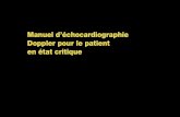 Manuel d'©chocardiographie Doppler pour le patient en ©tat critique