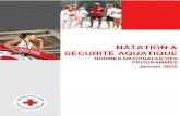 NATATION & SÉCURITÉ AQUATIQUE - Croix-Rouge canadienne...But des programmes de natation et de sécurité aquatique de la Croix- Rouge « Améliorer la qualité de vie des gens en