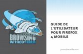 Guide de lâ€™utilisateur pour FireFox 4 Mobile