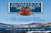 30 JANVIER 7 FÉVRIER 2015 PROGRAMME...N.-C. Bochsa Variations sur un thème de Mozart, «Voi che sapete», tiré des Noces de Figaro W. Posse Étude n 7 pour harpe G. Fauré Impromptu