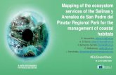 Mapping of the ecosystem services of the Salinas y Arenales ......Mapping of the ecosystem services of the Salinas y Arenales de San Pedro del Pinatar Regional Park for the management