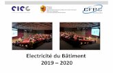 Electricité du Bâtiment 2019 –2020cieg.ch/wp-content/uploads/2019/08/Seance-de-rentree-26... · 2019. 8. 29. · Département de l'instruction publique, de la culture et du sport