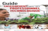 Guide - cma-loire.fr...gies de l’industrie et du développement durable spécialité Innovation technologique et éco-conception 52 Bac pro Métiers de la mode 57 CFPPA - LEGTPA