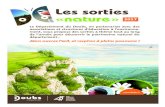 Les sorties «nature» - Doubs · 2017. 8. 10. · 9h à 12h Maison de la Nature ENS des Marais de Saône La diversité de la faune et de la ﬂ ore du marais FNE Doubs et FDC25 Inscriptions