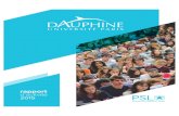 Université Paris Dauphine-PSL - rapport d activité 2015 · 2019. 12. 13. · PARIS DAUPHINE L UNIVERSITÉ CHOISIE En 2015, Paris-Dauphine a multiplié les partenariats avec d autres