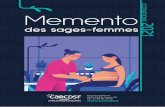 Memento...Memento des sages-femmes COTISATIONS 2021 50 avenue Hoche 75381 PARIS Cedex 08 Tél : 01 40 55 42 42