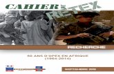 0 ans d’OPEX en Afrique - defense.gouv.fr · 2019. 5. 9. · Cahier du RETEX – Recherche –Septembre 2015 5 D urant les cinquante dernières années, de 1964 à 2014, la France