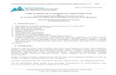 Comité Régional Bourgogne Franche-Comté de la FFCAM 5 Rue … · 2020. 12. 17. · Compte-Rendu Réunion Comité Directeur du 05 Décembre 2020 Version 1.0 Page Comité Régional