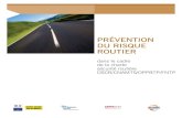 PRÉVENTION DU RISQUE ROUTIER · PDF file 2019. 1. 29. · du guide. ÉDITORIAL L ... de la prévention du risque routier et de nombreuses entreprises des travaux publics. Sa forme