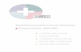 Expositions et performances artistiques Programmation 2020 … · 2020. 10. 16. · Française de l’Aquarelle seront exposées au Chili du 19/11/2020 au 06/02/2021, à l’université