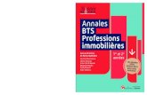 Annales BTS Professions immobilières