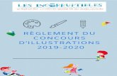 RÈGLEMENT DU CONCOURS D ILLUSTRATIONS 2019-2020