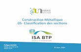 Construction Métallique 05- Classification des sections