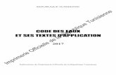 CODE DES EAUX Imprimerie Officielle de la République ...