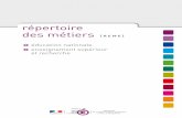 répertoire des métiers - enseignementsup-recherche.gouv.fr