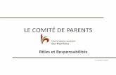 LE COMITÉ DE PARENTS - CSP