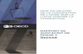 RAPPORT DE SUIVI ECRIT DE PHASE 4 Suisse - OECD