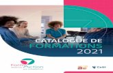 CATALOGUE DE FORMATIONS 2021