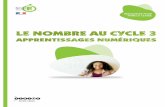 LE NOMBRE AU CYCLE 3 - Education