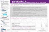 COVID-19 : point épidémiologique du 13 août 2020