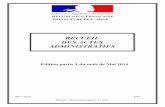 RECUEIL DES ACTES ADMINISTRATIFS - Aisne