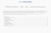 Histoire de la robotique - GoTronic